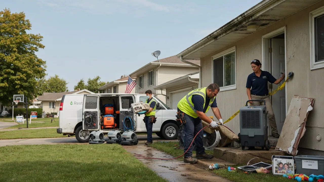 Water Damage Restoration in Warfield, KY near me